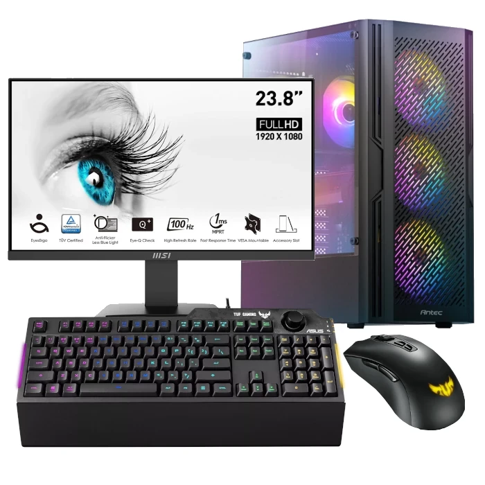 THUNDERHAWK BUNDLE - AMD GAMING PC & PERIPHERALS - Gladiator PC