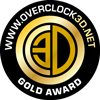Overclocked 3D Gold Award