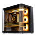 Jonsbo TK-2 Glass Gaming Case - Black + 3x AF120 RGB Fans
