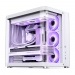 Jonsbo TK-2 Glass Gaming Case - White + 3x AF120 RGB Fans